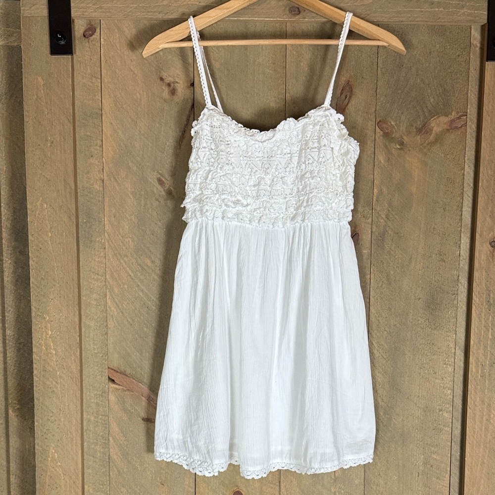 American Eagle Outfitters white Summer Dream smocked sundress Size Small NWT - Picture 5 of 15